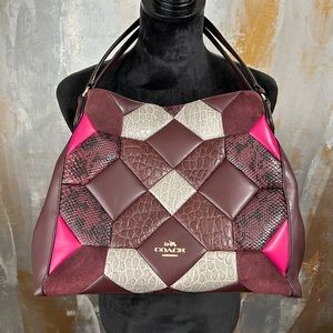 Coach Retro Patched Handbag